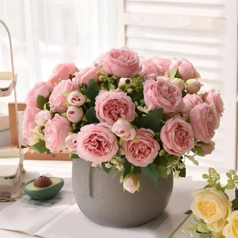 Flower Rose Pink Peony Bouquet