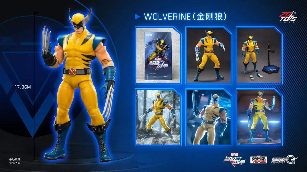 Deadpool Wolverine Thor Action Figures