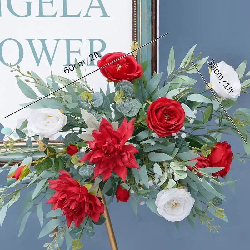 Floor Road Lead Flower Decor