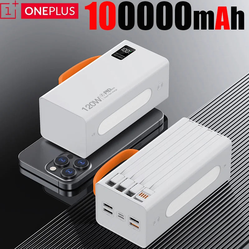 ONEPLUS 500000mAh 120W Power Bank