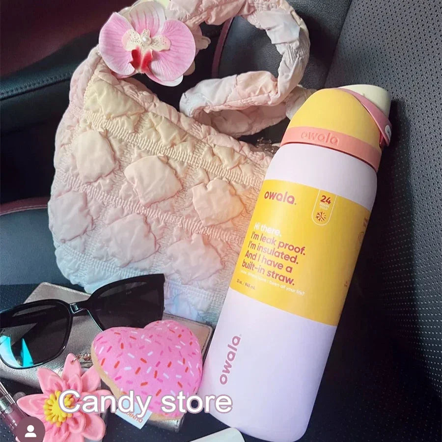 Owala FreeSip Purple Water Bottle