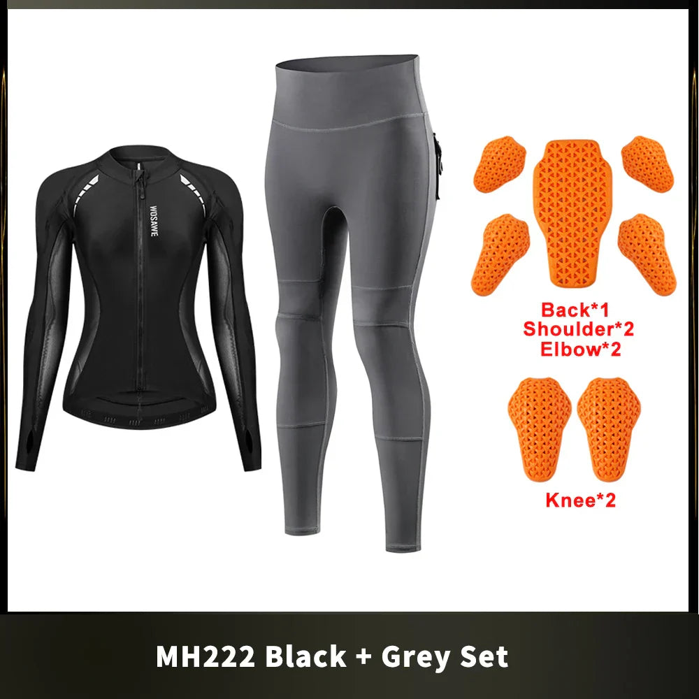 WOSAWE Women Motorcycle Gear Set