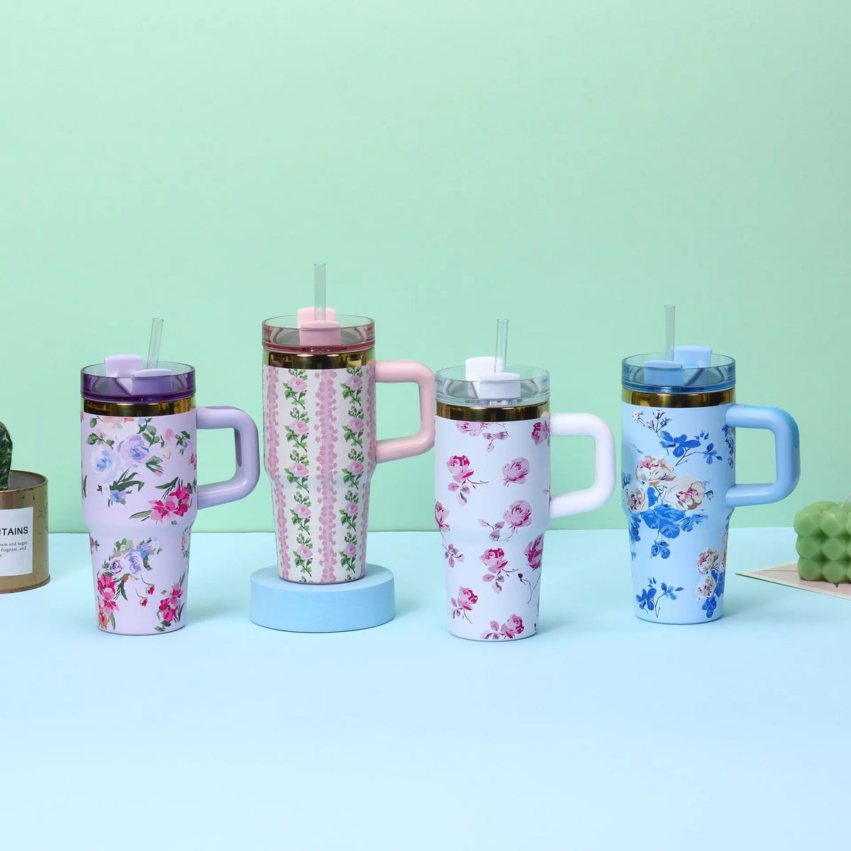 4oz Stanley Style Car Tumbler