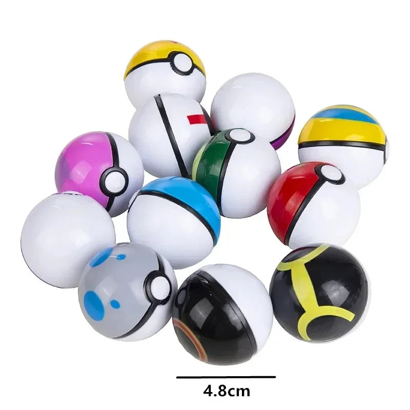 Pokemon Pikachu Pokeball Figure Set