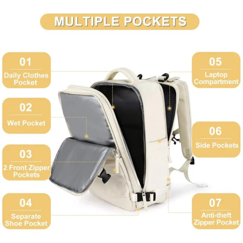 Geestock Cabin Travel Laptop Backpack