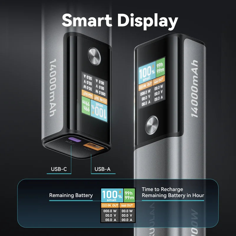 KUULAA 14000mAh 100W Power Bank