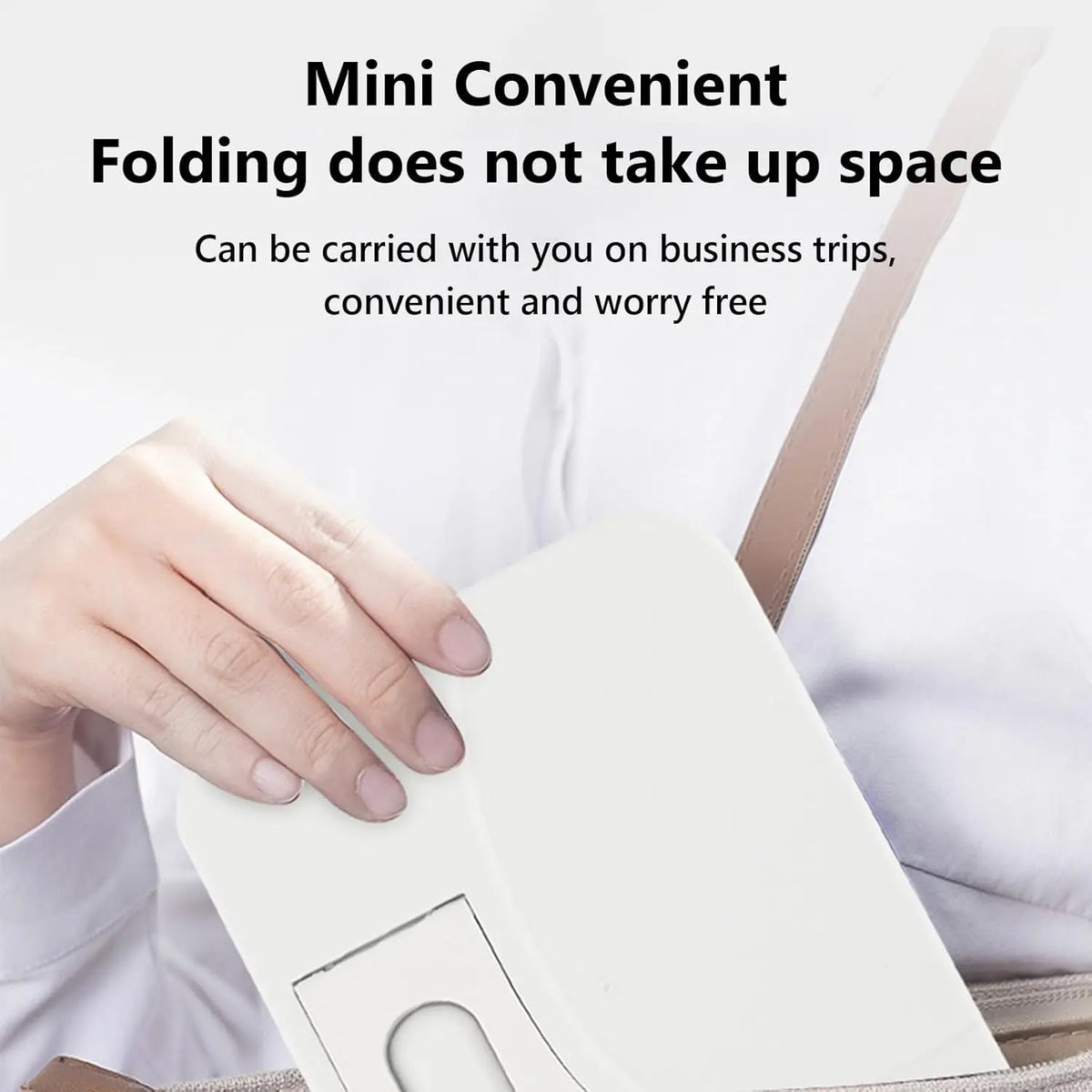 LED Touch Screen Folding Mirror