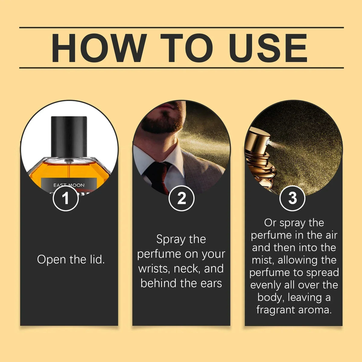 Men's Long-Lasting Woody Perfume