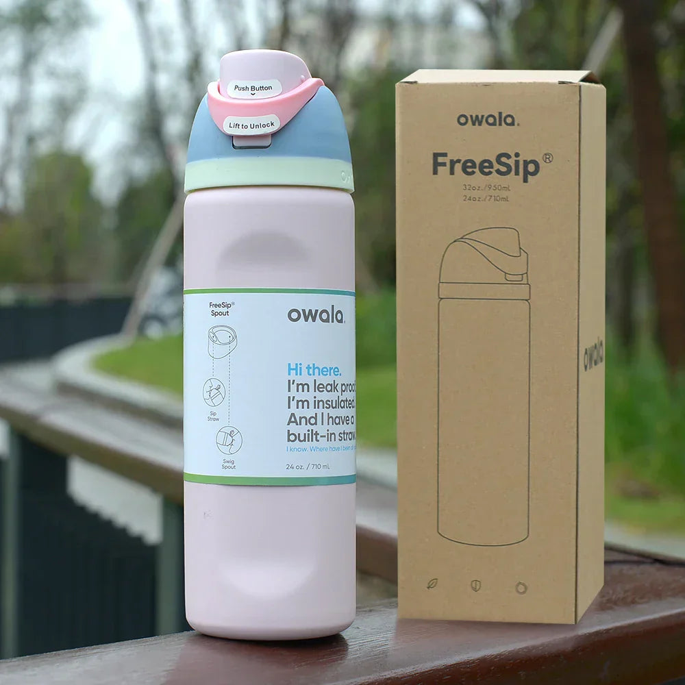 Owala FreeSip Dreamy Field Bottle