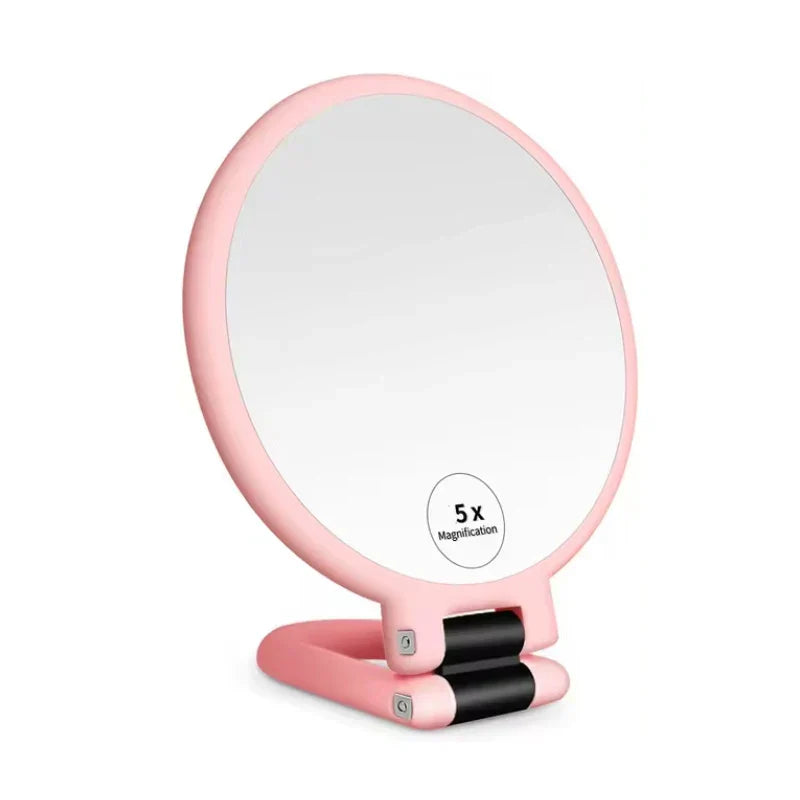 Vintage Double-Sided Magnifying Mirror