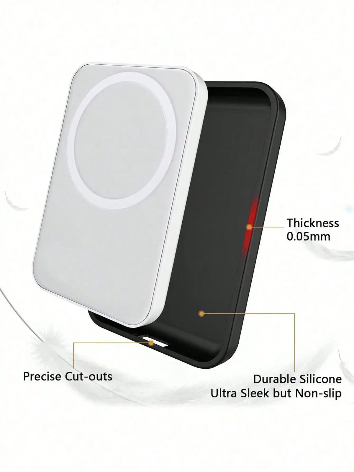 Black TPU MagSafe Case