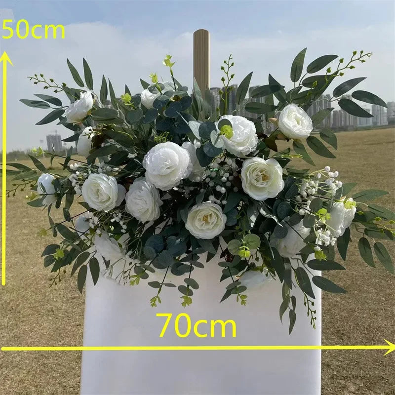Floor Road Lead Flower Decor