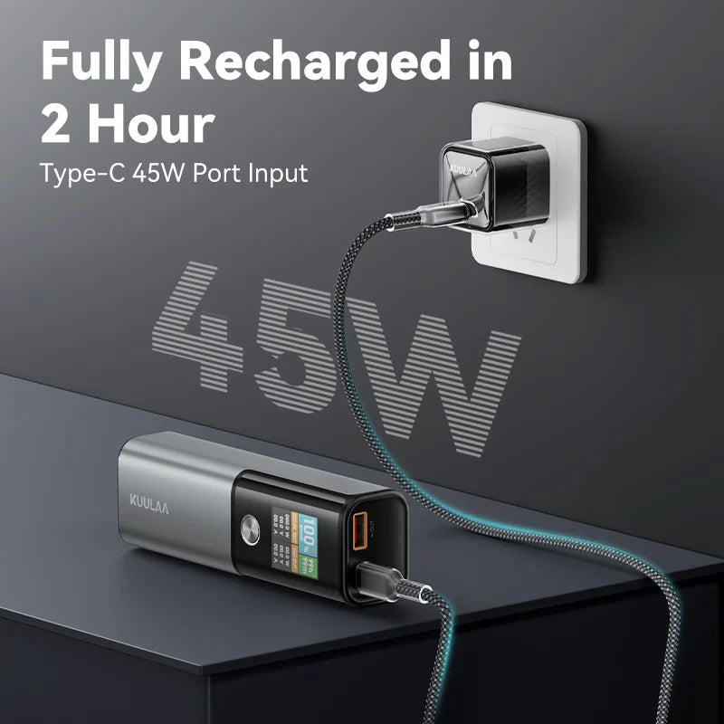KUULAA 14000mAh 100W Power Bank