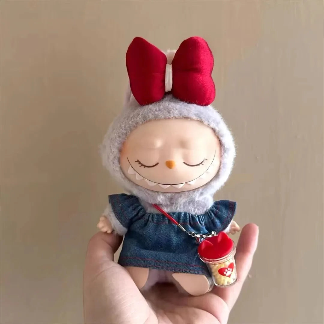 JUMEET Labubu Macaron Outfit Set