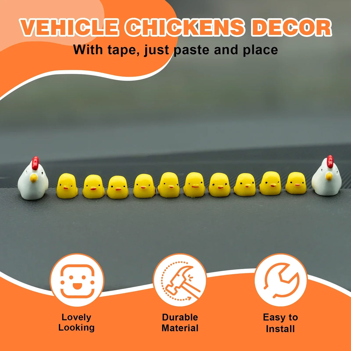Cute Mini Animal Car Ornaments
