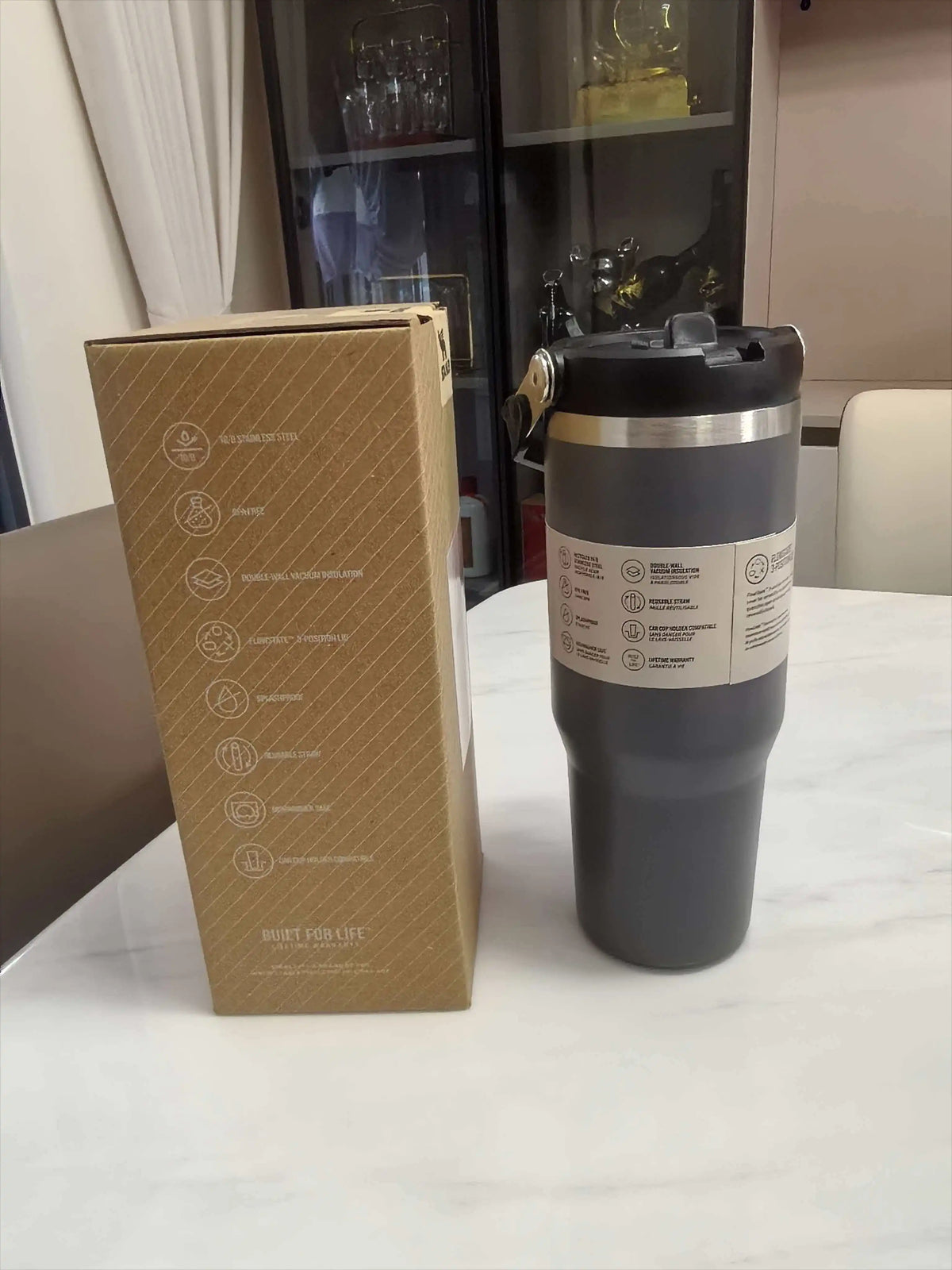Stanley Stainless Steel Straw Thermos