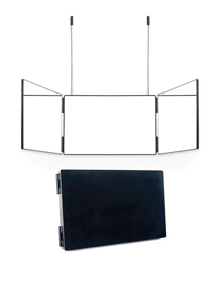 LED Trifold Self-Haircut Mirror