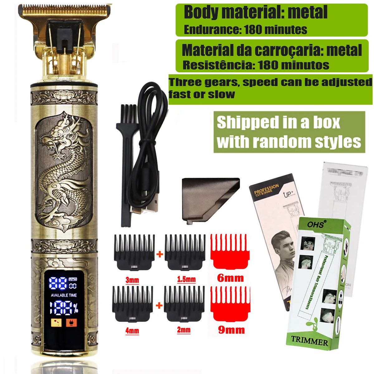 T9 Electric Hair Clipper