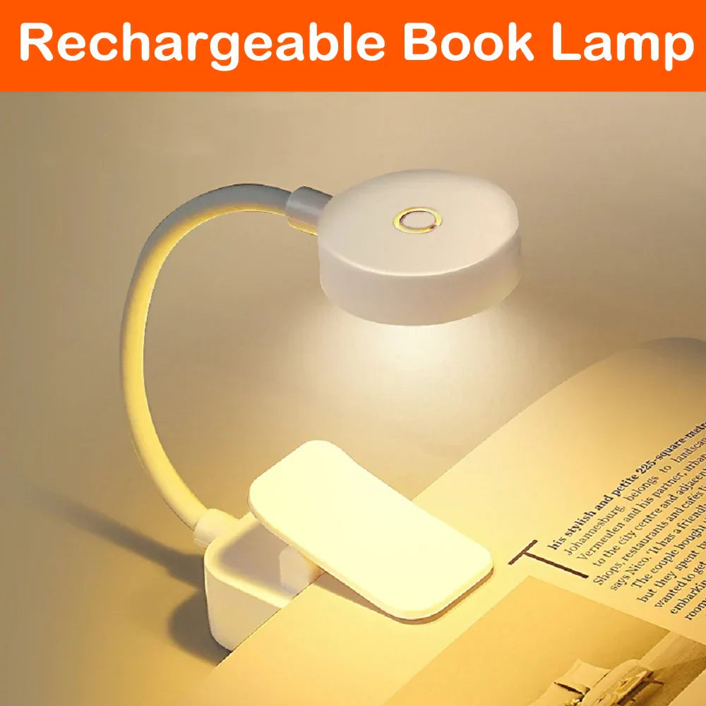 Mini USB Clip Book Lamp