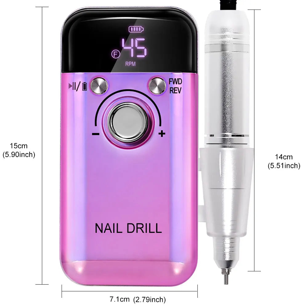 Professional 45000RPM Electric Nail Drill