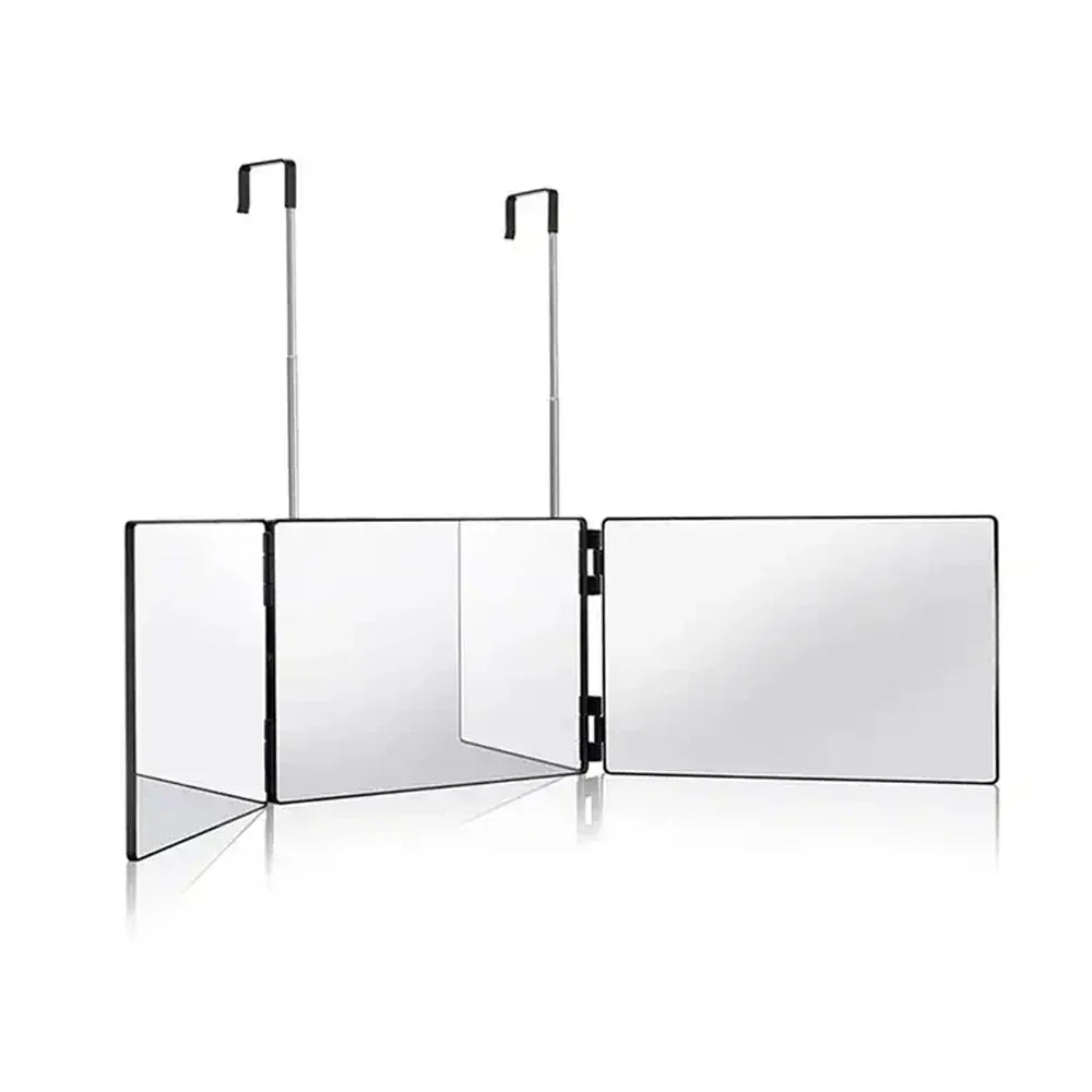 Adjustable Retractable Folding Three-Mirror