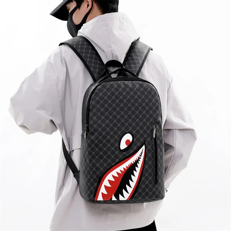 Anime Murder Drones Canvas Backpack