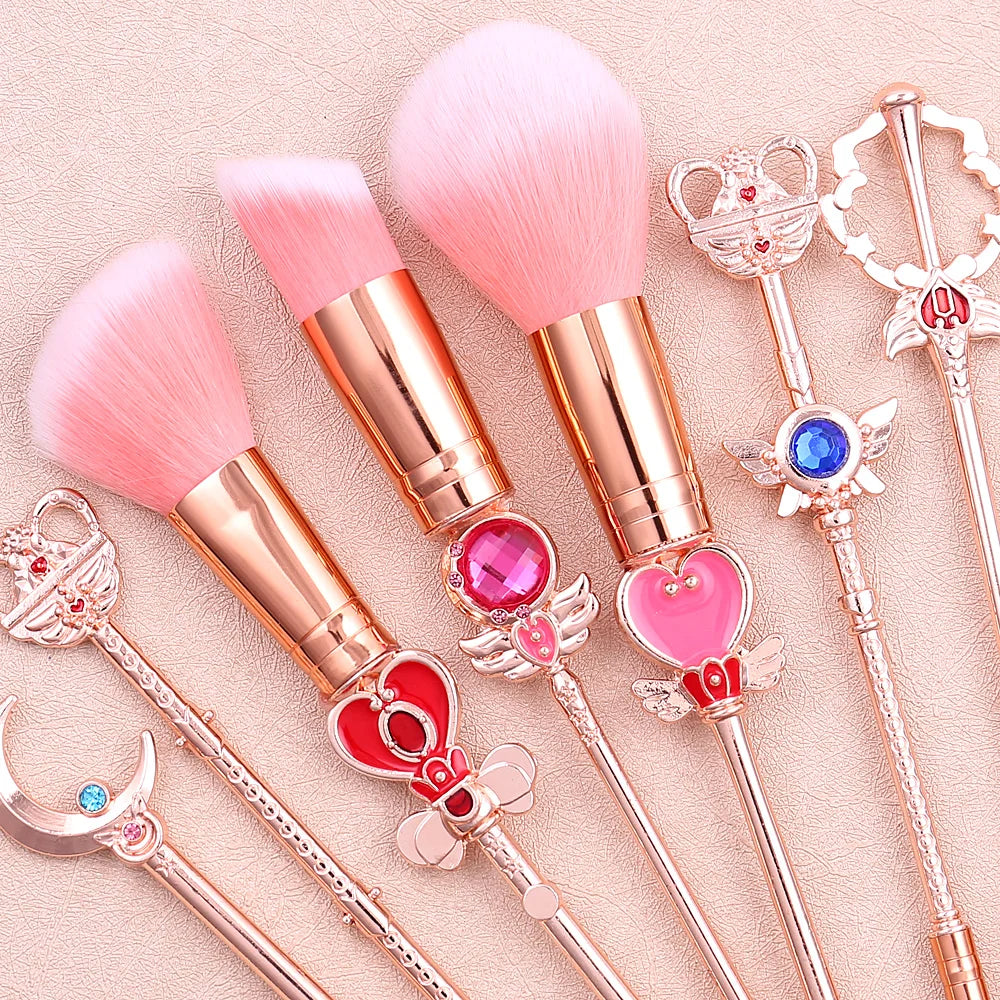 TAKARA TOMY Sailor Moon 8PCS Makeup Brush Set