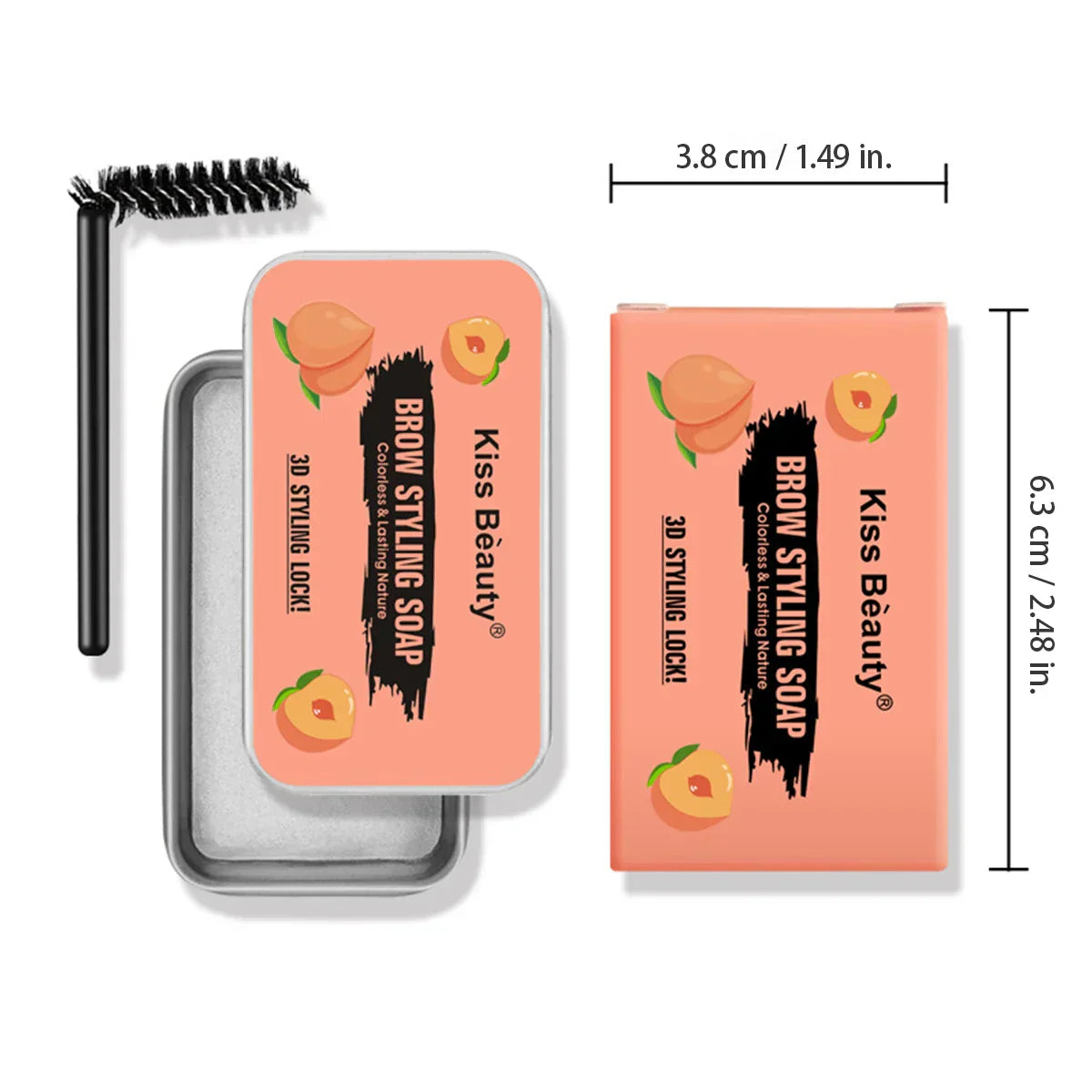 Transparent Eyebrow Styling Soap