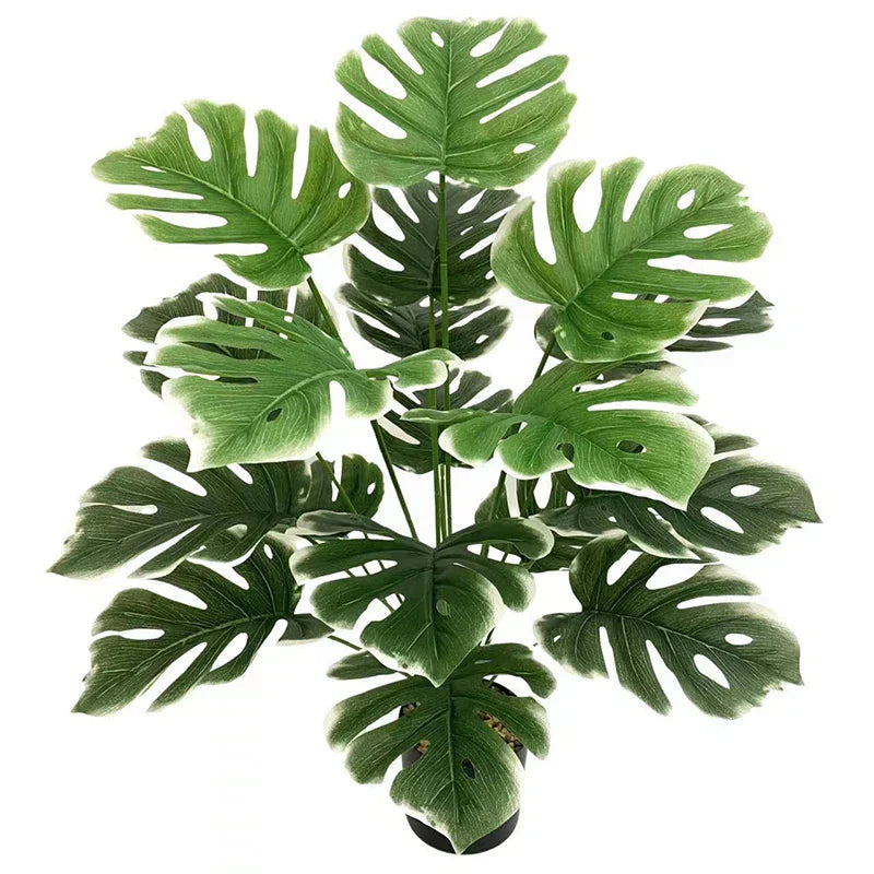 Large Artificial Monstera Tree