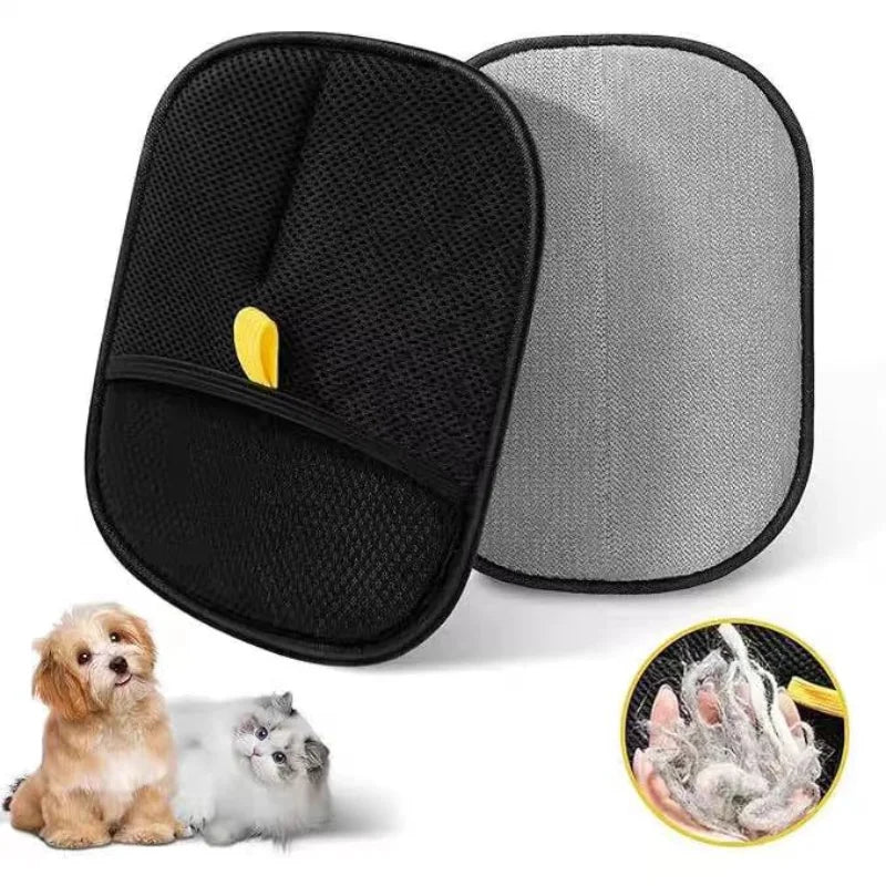 Pet Hair Removal Grooming Gloves