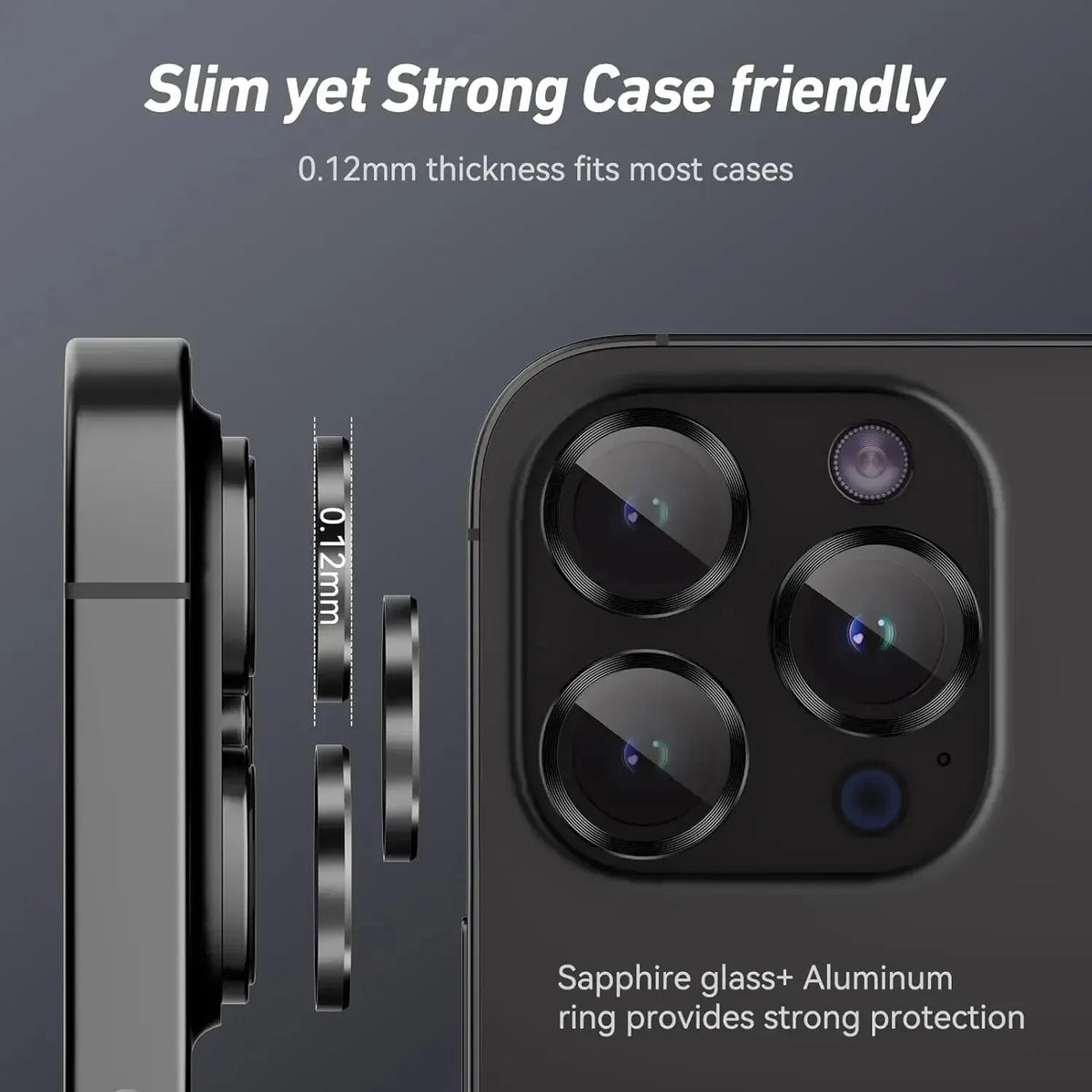 iPhone Metal Camera Lens Protector