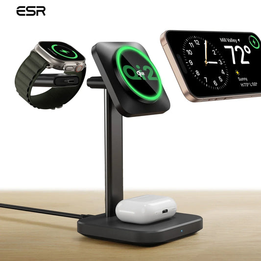 ESR 3-in-1 Qi2 Wireless Charger