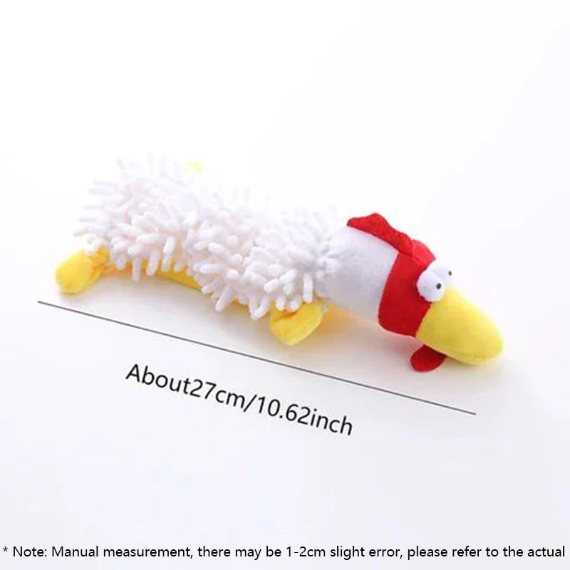 Plush Sound Dog Chew Toy