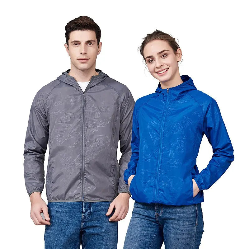 LNGXO Unisex Waterproof Hiking Jacket