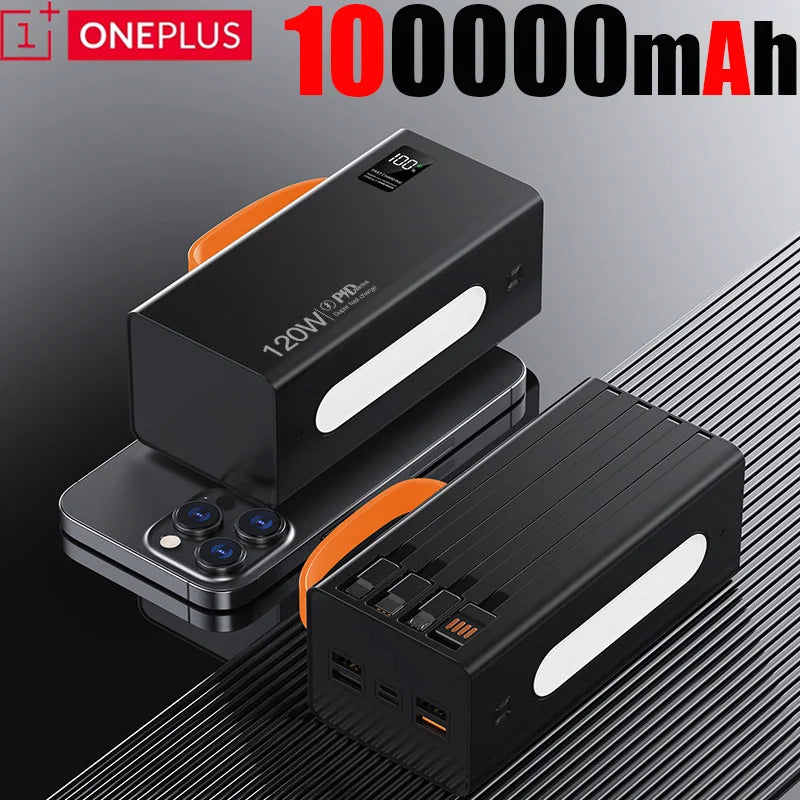 ONEPLUS 500000mAh 120W Power Bank