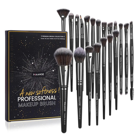 MAANGE 20PCS Pro Brush Set with Box