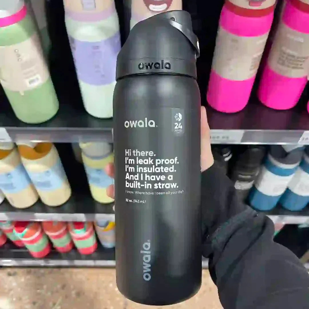 Owala FreeSip Light Green Bottle