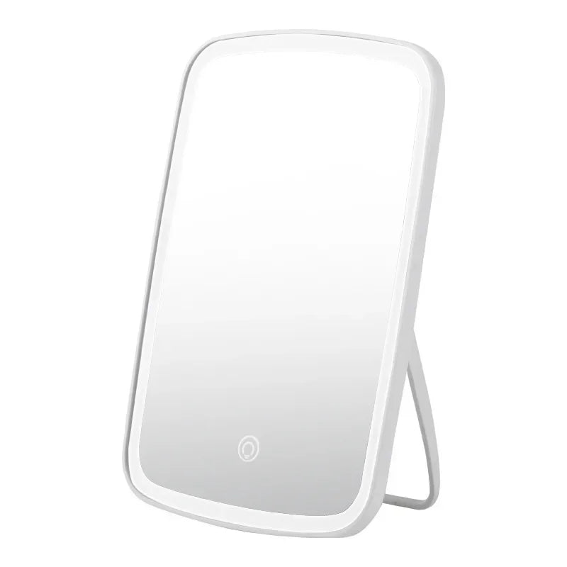 LED Tricolor Light Foldable Mirror