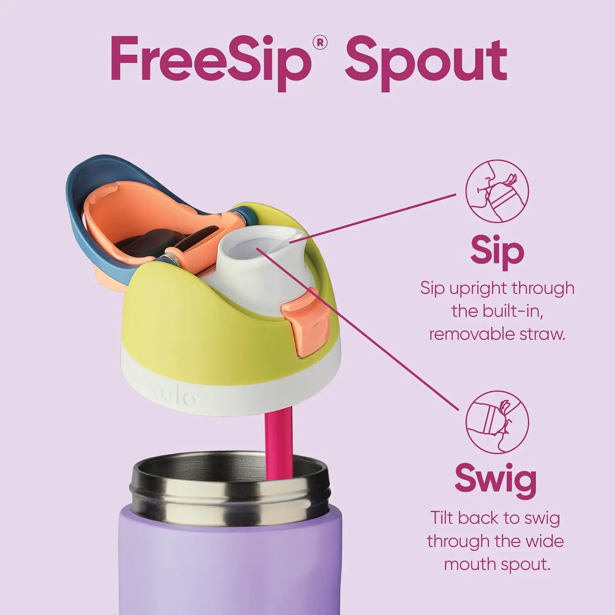 Owala FreeSip Crown Jewel Bottle