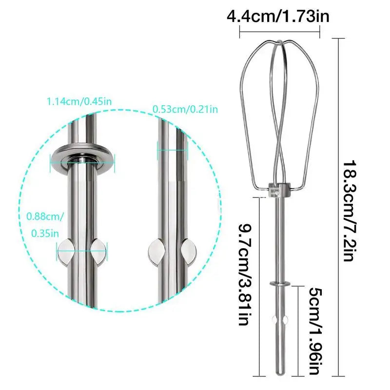 Stainless Steel Egg Whisk Set