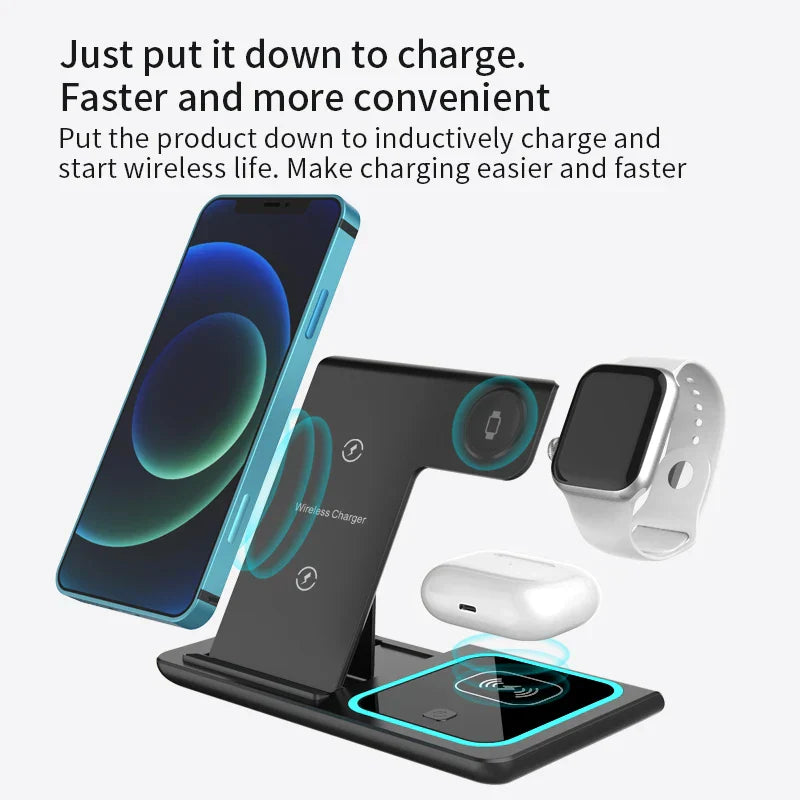 3-in-1 Travel Charging Pad