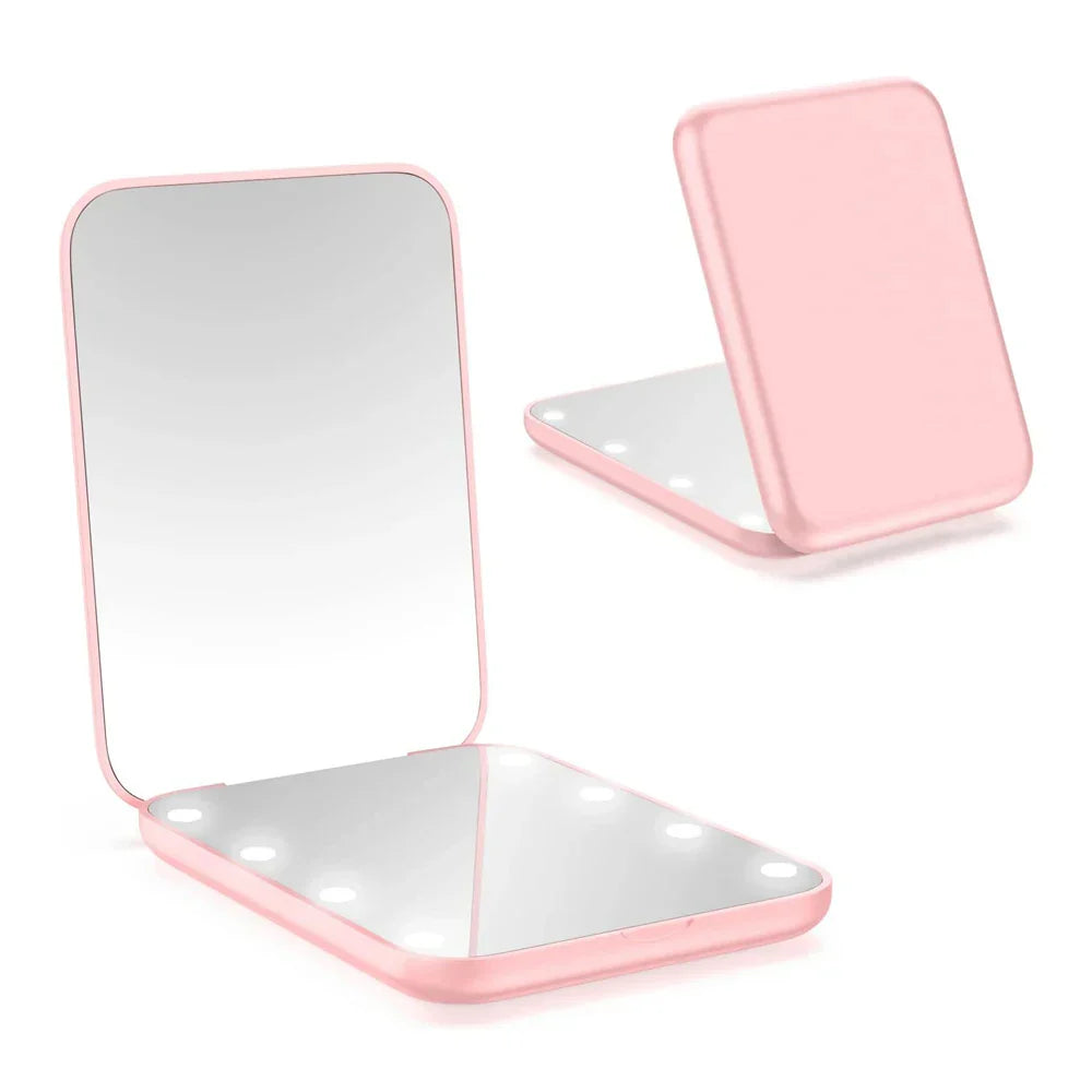 LED 1X/3X Compact Makeup Mirror