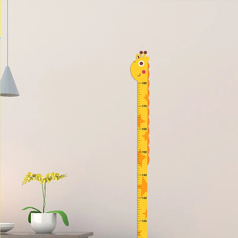 Cute Cartoon Kids Height Sticker