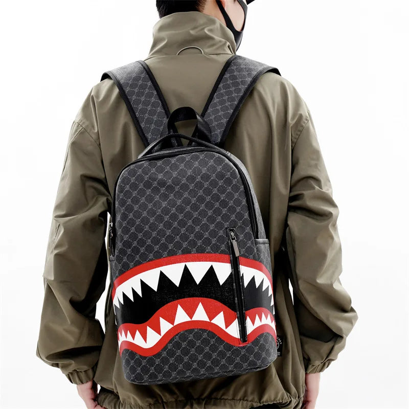 Anime Murder Drones Canvas Backpack